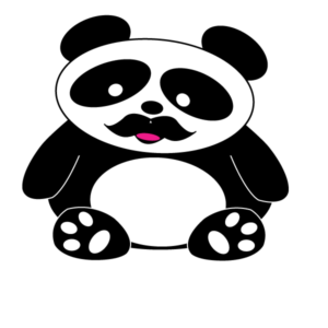 bajuszos panda